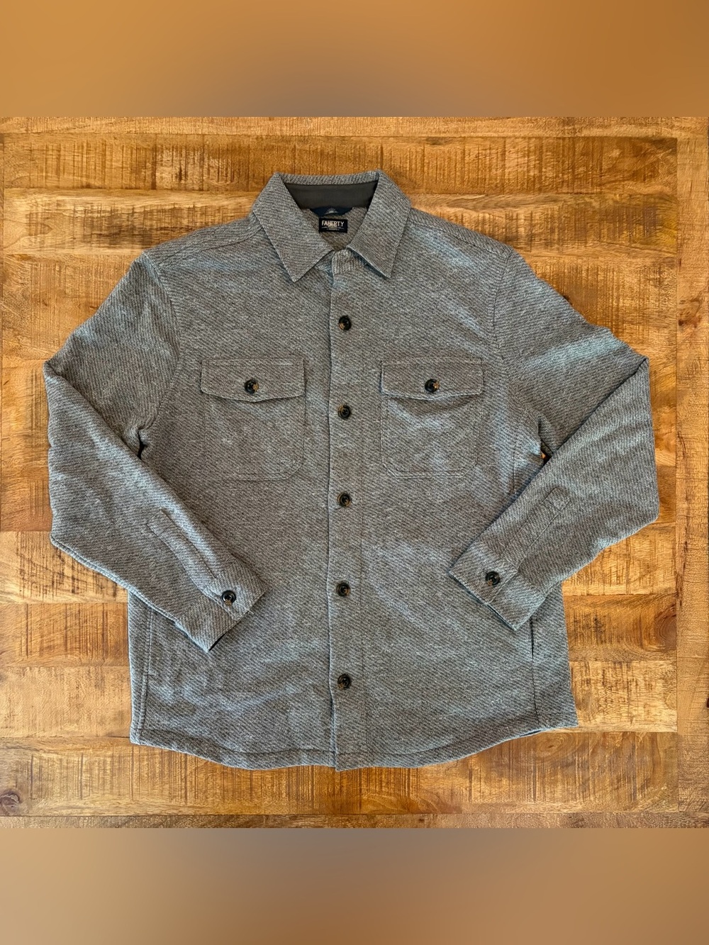 Faherty Inlet Knit CPO Shirt Jacket